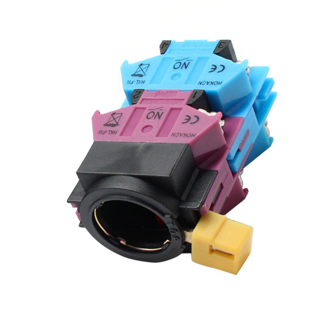 Interrupteur Joystick 2 Voies 2NO Momentané HKL-C22 - Tension 150/250/600V - Marque Uxcell