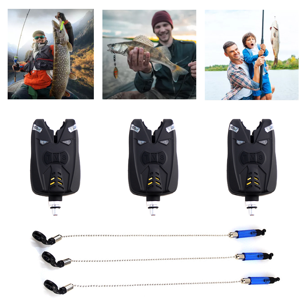 Ensemble D'Alarme de Morsure de PêChe à la Carpe 1 + 4 éChangistes de