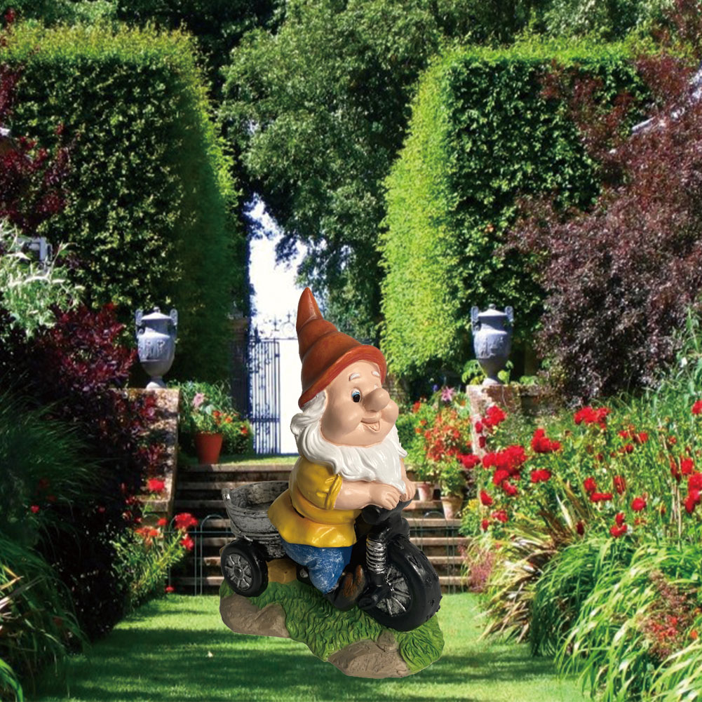 Statue Nain De Jardin - Attaque Du Zombie Mort Vivant, Nain De Jardin