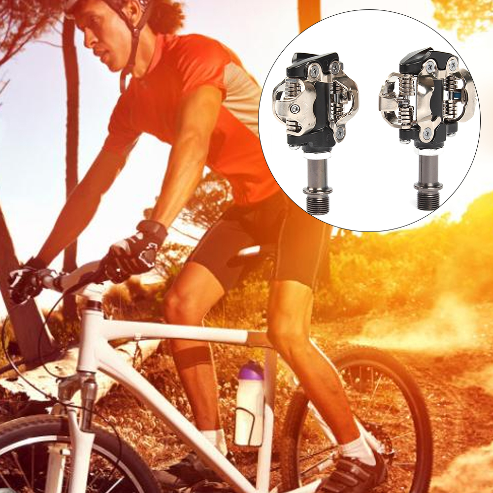 Pédales Look Vintage Pour Vélo De Route – Alu, Un Côté Plat, Roulements Doux