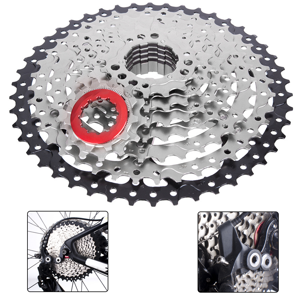 Cassette VTT 9 Vitesses 11-50T Pour Shimano Sram - ROMOTE - Pignon De