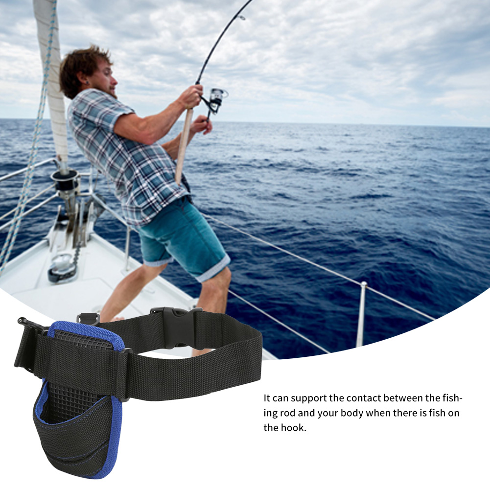 Acheter Support de canne à pêche pour bateau, ceinture de combat, harnais réglable Acheter Support de canne à pêche pour bateau, ceinture de combat, harnais réglable